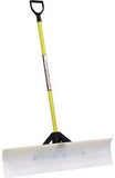J&M JM Enterprises TV206972 Snowplow Snow Pusher, 36", White