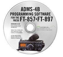 Yaesu ADMS-4B Programming Software on CD with USB Computer Interface Cable for FT-857D & FT-897D by RT Systems
