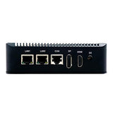Salt Gems eMini Micro Firewall Appliance, AES-NI Supported CPU, 2x Intel Gigabit LAN Ports, 16 Gb Msata SSD, 4Gb RAM, OPNSense Preinstalled