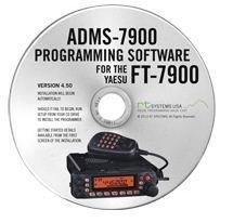 Yaesu ADMS-7900 Programming Software on CD with USB Computer Interface Cable for FT-7900R by RT Systems