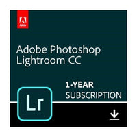 Adobe Photoshop Lightroom CC plan | 1 Year Subscription (Mac Download)