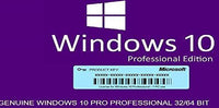 Window 10 Professional 32 bit/64 bit English International | PC | Download |Manual By MATZ | Poduct key by amazon message
