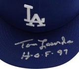 Tommy Lasorda Los Angeles Dodgers Autographed New Era Baseball Cap with"HOF 97" Inscription - Fanatics Authentic Certified