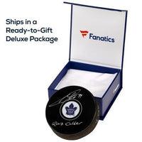 Alex DeBrincat Chicago Blackhawks Autographed Official Game Puck - Fanatics Authentic Certified - Autographed NHL Pucks
