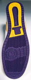 Magic Johnson Lakers Signed White/Yellow/Purple Converse Weapon Shoe BAS