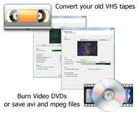 Golden Videos VHS to DVD Converter Software - Convert VHS to DVD or Digital Files [Download]