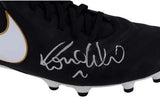 Ronaldo Brazil Autographed Nike Tiempo Black Cleat - Fanatics Authentic Certified