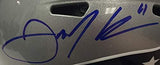 Julian Edelman New England Patriots Signed Autograph Speed Full Size Helmet JSA Certified
