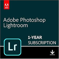 Adobe Lightroom | Photo editing and organizing software | 12-month Subscription ,PC/Mac