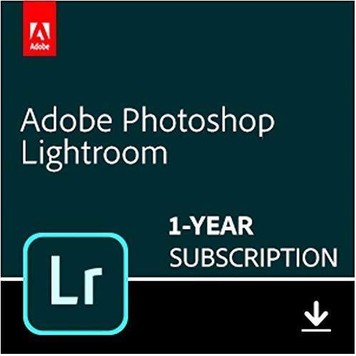Adobe Lightroom | Photo editing and organizing software | 12-month Subscription ,PC/Mac
