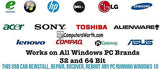 :Bootable USB Compatible w/ Windows 10 Pro & Home Reinstall Recovery Repair Reboot Restore Clean Install Fix Reset | For ANY PC 32 or 64 Bit