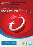 Trend Micro Maximum Security 2019 (Version 15) 3 Devices 3 Years for PC, Mac, Android & IOS | Product Key card Win7, 8.1 &10