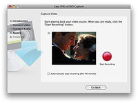 Roxio Easy VHS to DVD Burning and Video Capture for Mac