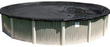 Deluxe Winter Cover for 12-Foot Round Above-Ground Swimming Pools | Blue/Black Reversible