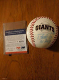 Buster Posey San Francisco Giants Autographed Signed Baseball Inscription PSA