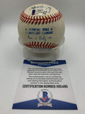 Cecil Fielder Signed Ball - OMLB Official AL Beckett BAS H95480 - Beckett Authentication