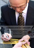 Los Angeles Kings Bob Miller Autographed Hand Signed Logo Ice Hockey Stick Blade with Exact Proof Photo of Signing and COA