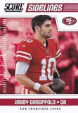 2018 Score Football Factory Sealed Blaster Box 132 cards (11 packs of 12 cards)