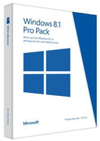 Microsoft Windows 8.1 Pro Pack (Win 8.1 to Win 8.1 Pro Upgrade) - Key Card