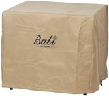 BALI OUTDOORS Square Durable Brown Fire Pit Cover, 28.7'' x 28.7'' x 23.6''