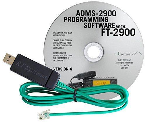 RT Systems Original ADMS-2900 USB Programming Software (Version 5.0) with USB-29F USB to 6-pin Modular Plug
