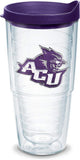 Tervis 1141473 Abilene Christian Wildcats Primary Logo Tumbler- clear