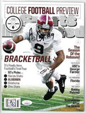 Amari Cooper signed Alabama Crimson Tide Sports Illustrated Full Magazine 8-18-2014#9- Hologram - JSA Certified