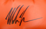 MIKE TYSON AUTOGRAPHED RED EVERLAST BOXING GLOVE LH SIGNED IN BLACK TRISTAR STOCK #128296