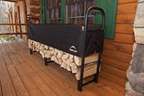 ShelterLogic Adjustable Heavy Duty Outdoor Firewood Rack