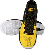 Stephen Curry Golden State Warriors Autographed Curry 2 Black and Yellow Shoes