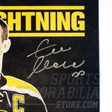 Zdeno Chara Boston Bruins Signed 1000th Game Commemorative Game Day Poster 11x17