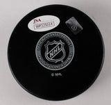 Carter Hart Philadelphia Flyers Autographed 2016 Draft Hockey Puck - JSA Authenticated
