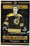 Zdeno Chara Boston Bruins Signed 1000th Game Commemorative Game Day Poster 11x17