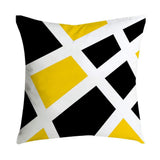 Decorative Throw Pillow Covers 18 x 18 Inch Double Side Design,Toonshare Set of 4 Cotton Linen Indoor Outdoor Pillow Case Cushion Cover