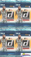 2018/2019 Panini Donruss NBA Basketball Collection of FOUR(4) Factory Sealed Retail Packs