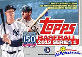 2019 Topps Series 1 MLB Baseball EXCLUSIVE Factory Sealed Retail Box