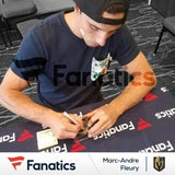 Marc-Andre Fleury Vegas Golden Knights Autographed Hockey Puck - Fanatics Authentic Certified - Autographed NHL Pucks