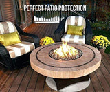 Fireproof Mat, Fire Pit Mat: 24" Fire Pit Pad Deck Protector