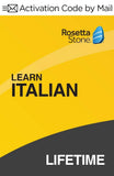 Rosetta Stone: Learn Italian with Lifetime Access on iOS, Android, PC, and Mac [Activation Code by Mail]