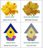 Buzz-2-Stitches Software - Automatically Turn Graphics Into Embroidery Designs