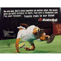 Andy Roddick Autographed Signed Auto Dive Poster - Certified Authentic