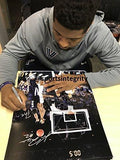 Kris Jenkins Signed 16x20 Villanova Wildcats The Shot Photo 2016 Champs Inscribed JSA
