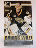 Tuukka Rask Boston Bruins Signed Autographed Game Day Roster Poster 11x17