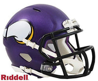 Minnesota Vikings Riddell Speed Mini Football Helmet - New in Riddell Box