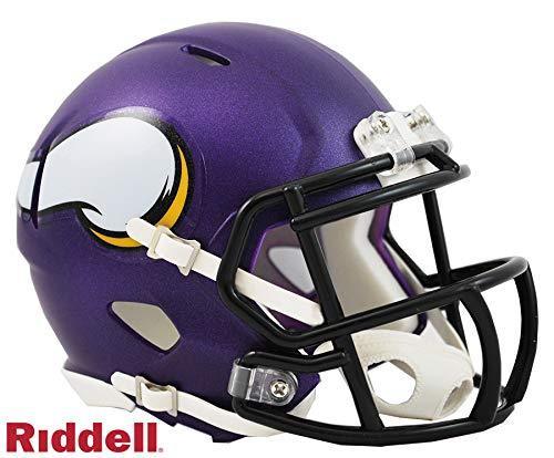 Minnesota Vikings Riddell Speed Mini Football Helmet - New in Riddell Box