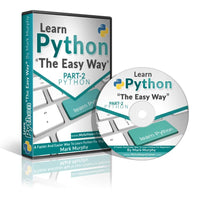 Learn Python Tutorial For Beginners Course. DVD | Python Programming For Beginners Training. Learning Python Just Got Easier.