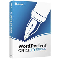 Corel Wordperfect Office X9 - All In One Office Suite [PC Disc]