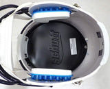 ODELL BECKHAM JR. AUTOGRAPHED WHITE LSU TIGERS FULL SIZE REPLICA HELMET BECKETT BAS STOCK #133475