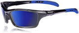 Hulislem S1 Sport Polarized Sunglasses FDA Approved Black- Blue