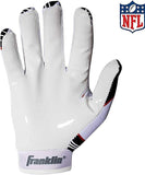 Franklin Sports NFL Team Licensed Youth Football Receiver Gloves (Pair)